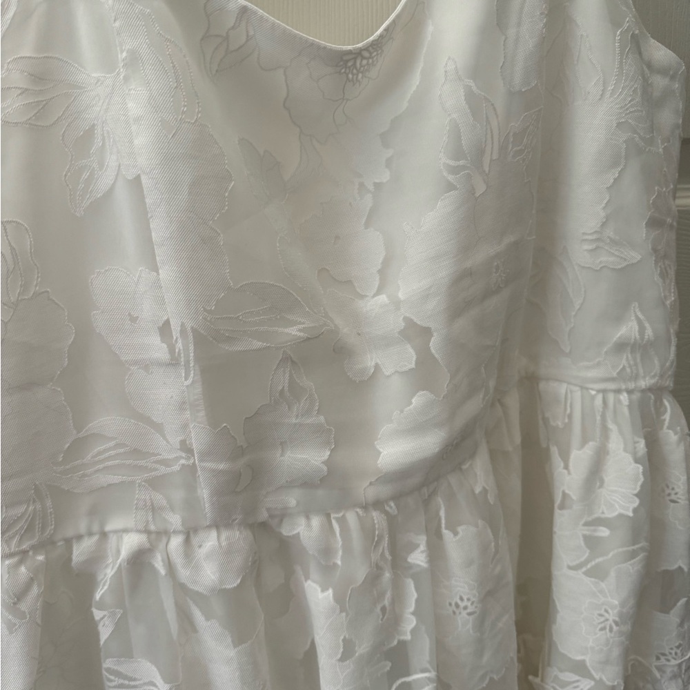 Lulu's White Midi Dress - Picture 7 of 11